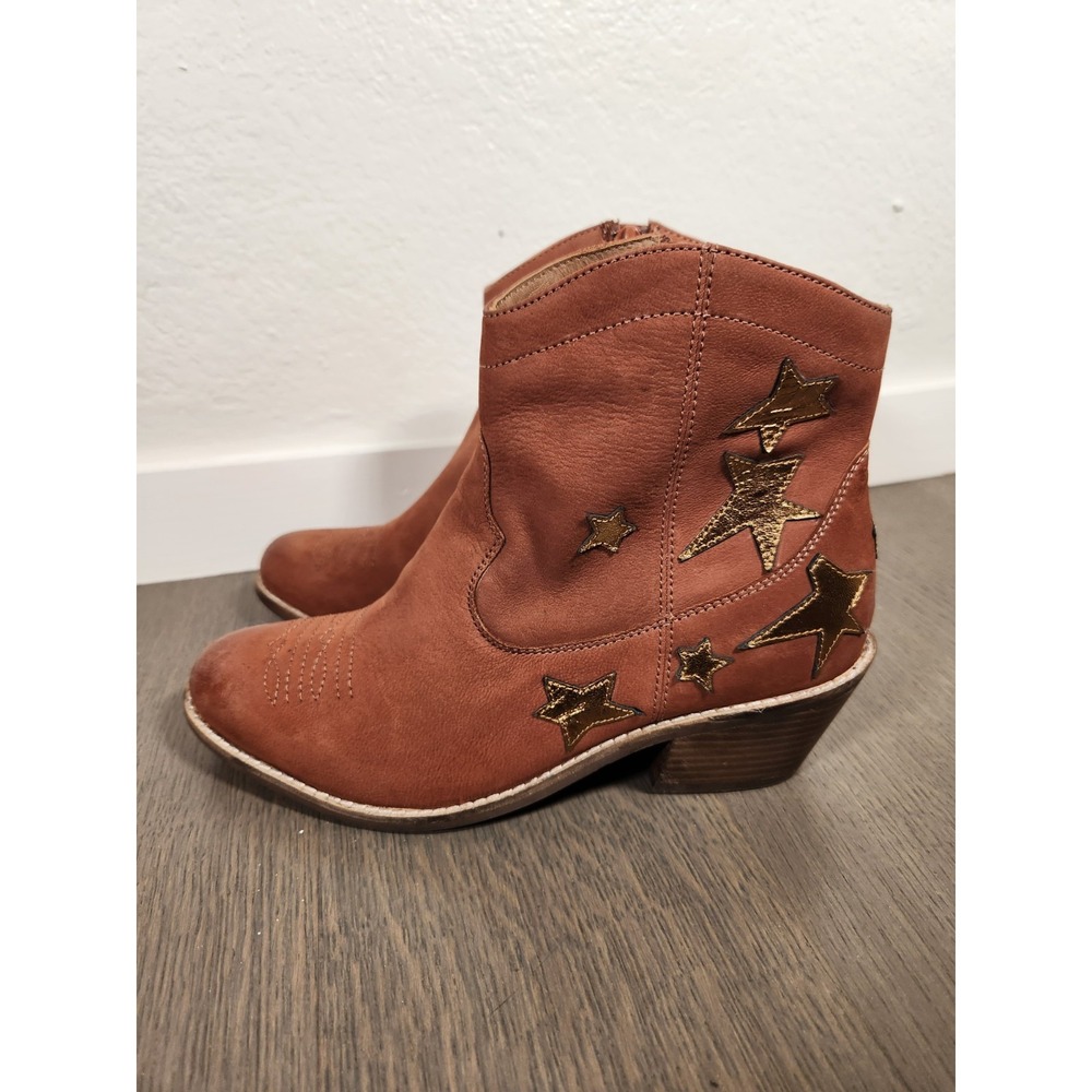 New Seychelles x Anthropologie Under the Stars Leather Bootie Nubuck Women's 6.5